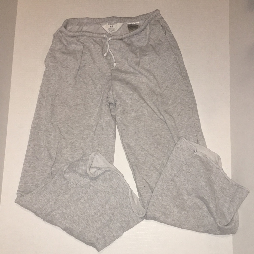 Light Gray Drawstring Sweatpants
